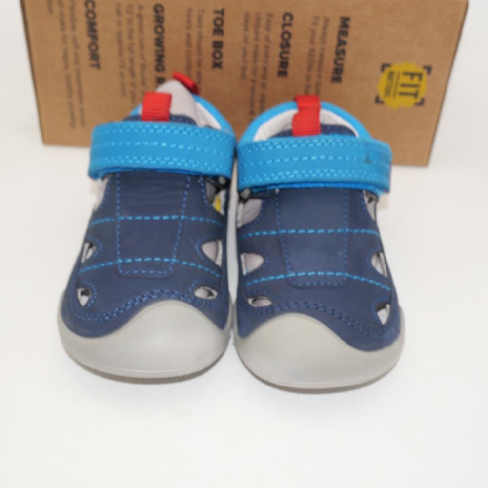 NEW Keen Pep Fisherman Toddler Kid's 6 Sandals Blue Red Boys Girls - Picture 2 of 10
